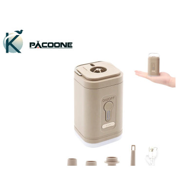Акумуляторний насос-фонарик Pacoone для подушок, матраців, кругів.