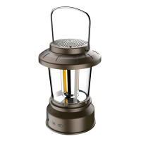 Ліхтар кемпінговий металевий з Bluetooth-колонкою (LED, вибір світла за моделлю)